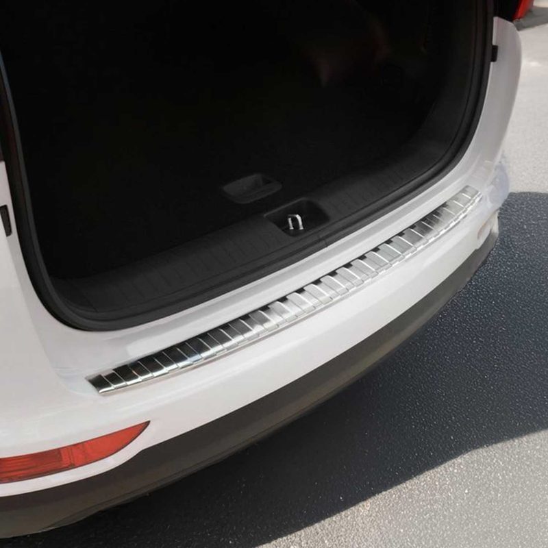 2017-2019 Kia Sportage Rear Bumper Guard Stainless Steel Glossy