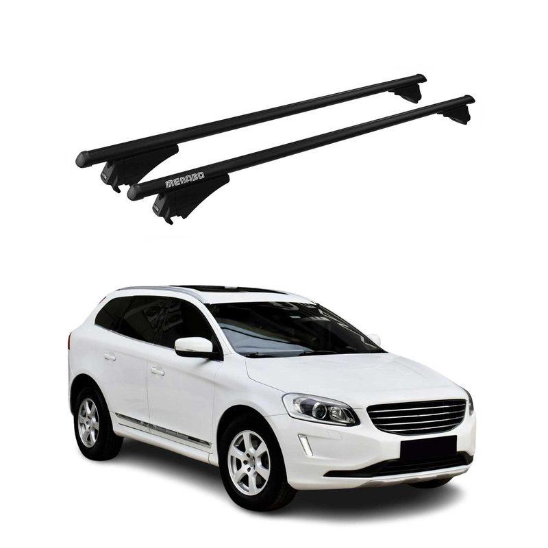 2014-2017 Volvo XC60 Roof Rack Cross Bars Black