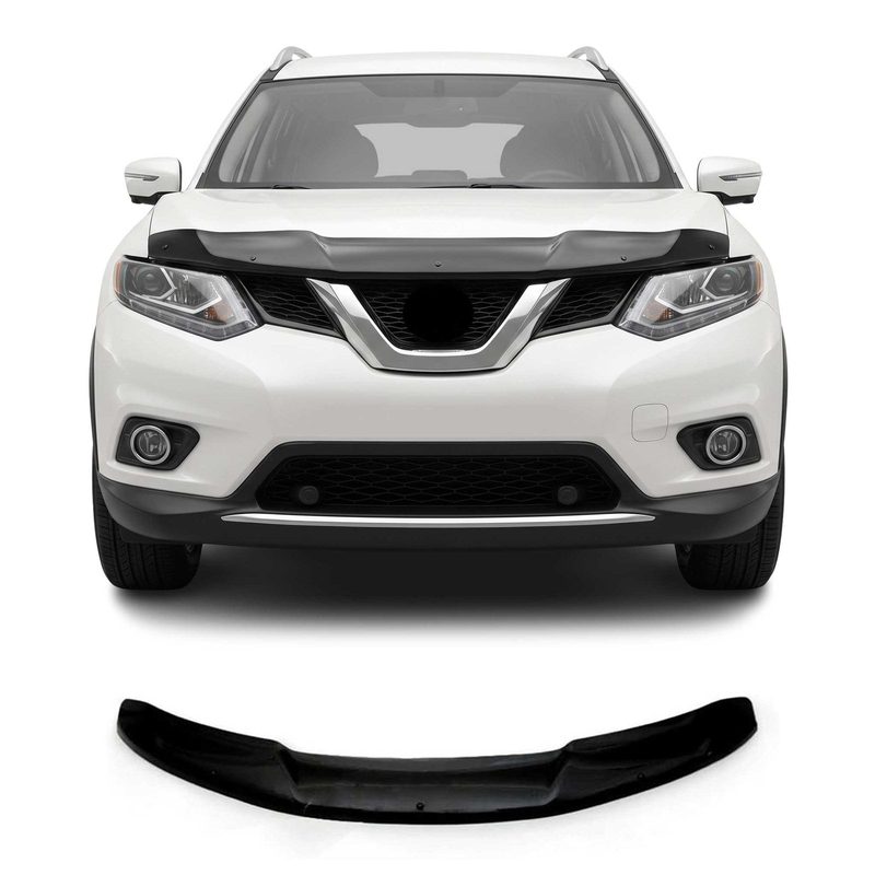 2017-2020 Nissan Rogue Front Bug Shield Hood Deflector 1 Pc Smoke