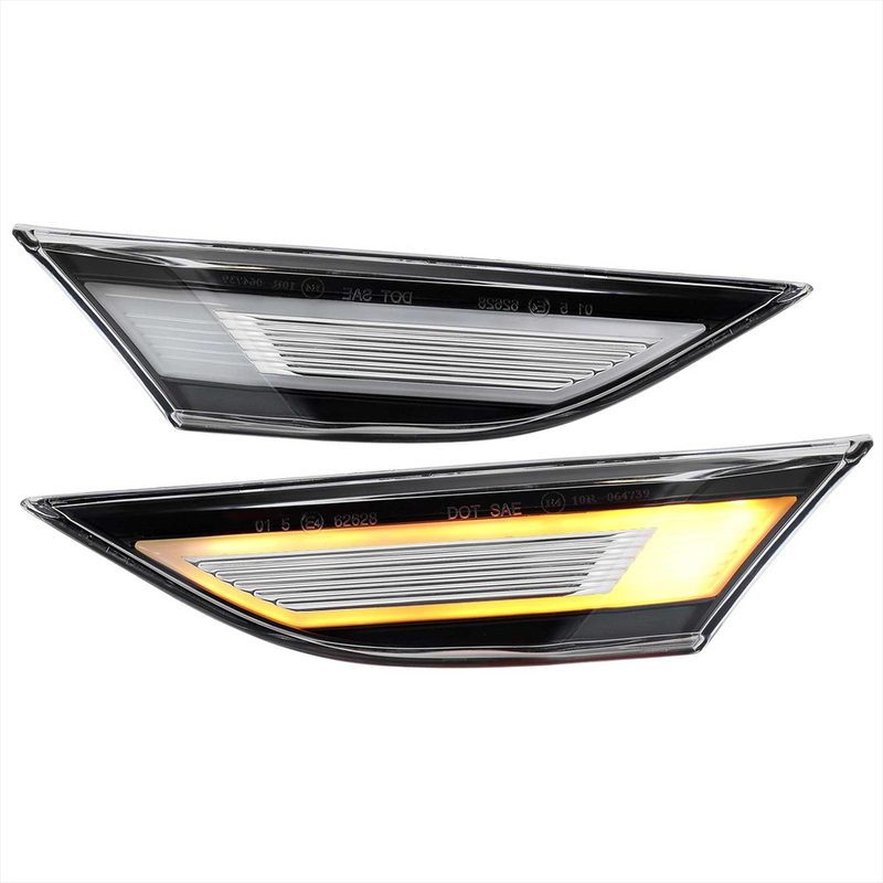 For Porsche 911 991/981 718 2011-2019 LED Turn Signal Clear With Sequential