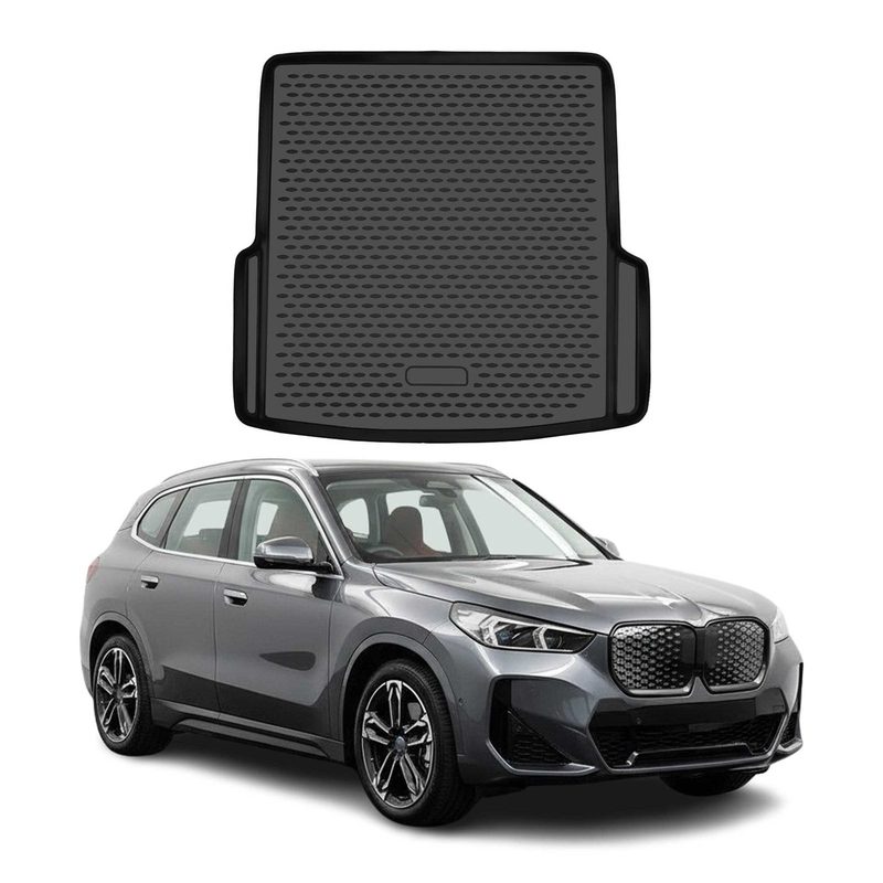 OMAC Cargo Mats Liner for Bmw iX1 U11 2023-2026 without side niches Trunk Mat