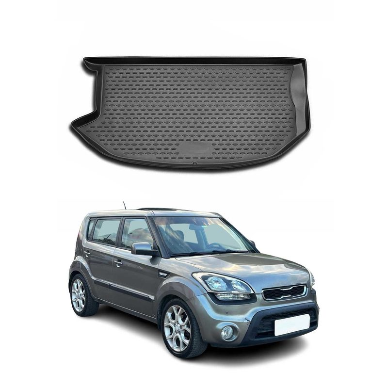 2010-2013 Kia Soul Cargo Liner Trunk Mat All Weather Black