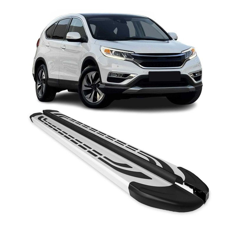 2007-2016 2007-2011 Honda CR-V Nerf Bar Side Step Running Boards Alu 2x
