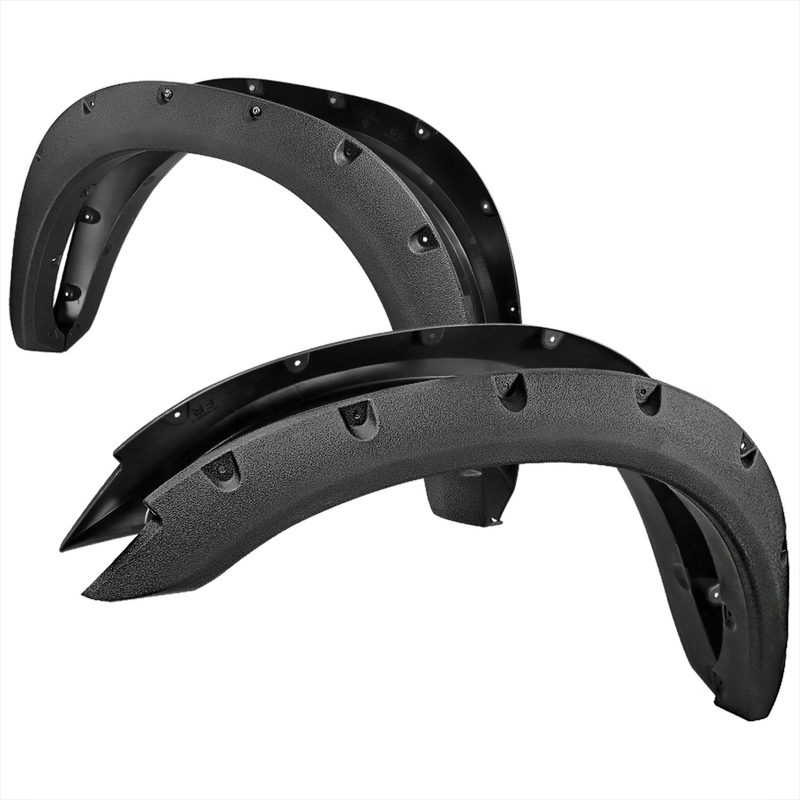 2010-2017 Dodge RAM 2500/3500 Textured Rivet Style Fender Flares