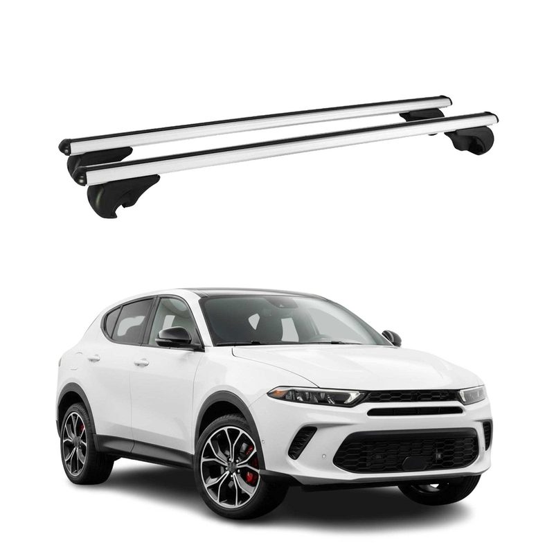 2023-2025 Dodge Hornet Roof Rack Cross Bars Luggage Carrier Silver 2Pcs