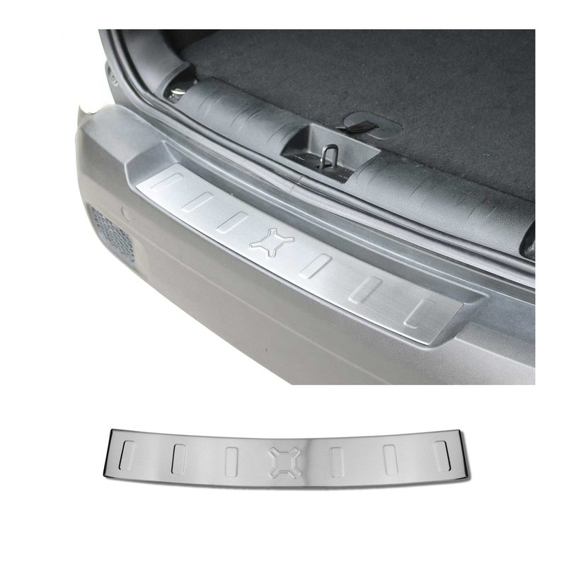 2015-2024 Jeep Renegade Rear Bumper Sill Cover Protector Guard Brushed Steel