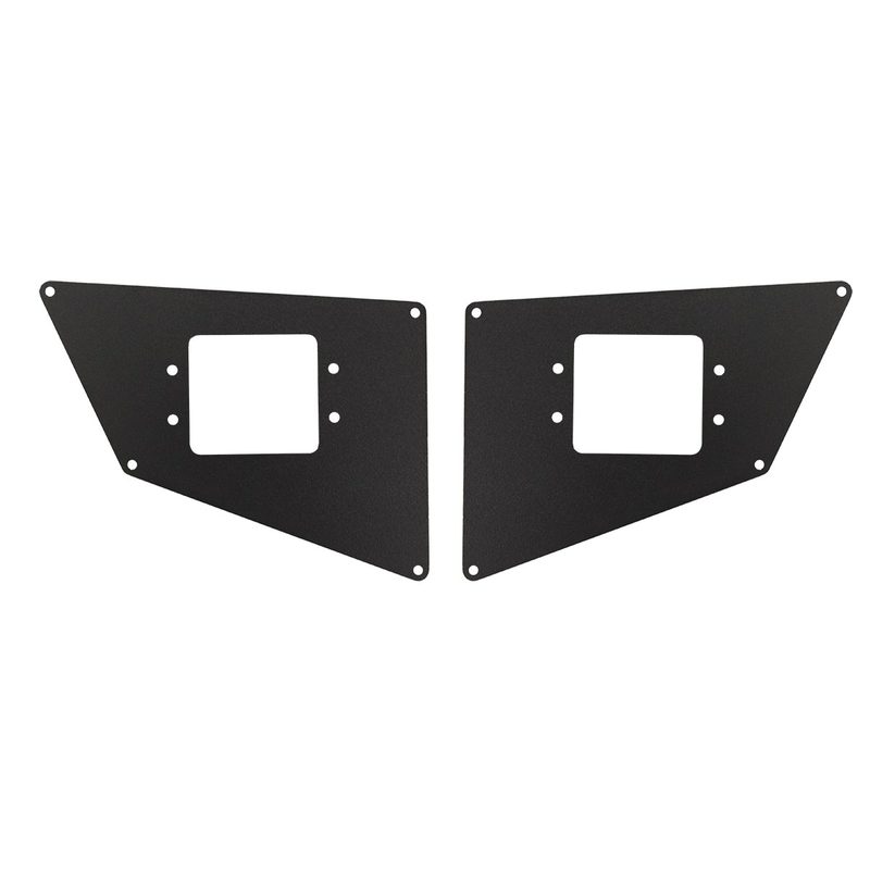 Placas de Luces BR20 Negro Texturizado