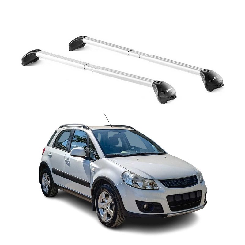 2006-2013 Suzuki SX4 S-Cross Roof Rack Cross Bars Luggage Carrier 2 Pcs