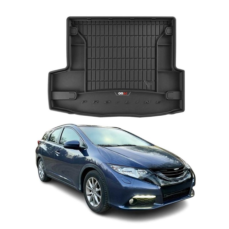 2014-2017 Honda Civic Tourer Premium Cargo Liner Trunk Mat All Weather Heavy Duty