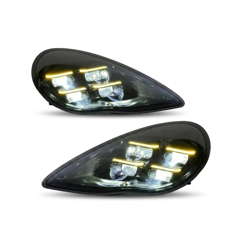 Porsche Panamera 970.1 LED Headlight Assembly with Dual-Color DRL 2010 - 2013