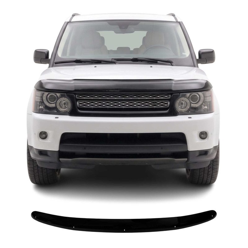 2010-2013 Land Rover Range Rover Sport Front Bug Shield Hood Deflector 1 Pc Smoke
