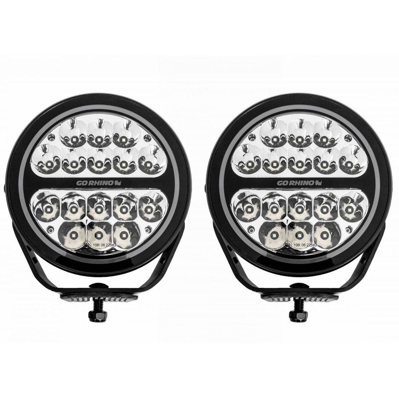 Faros MAXROUND 7" GR Blackout Series 1 Par Spot