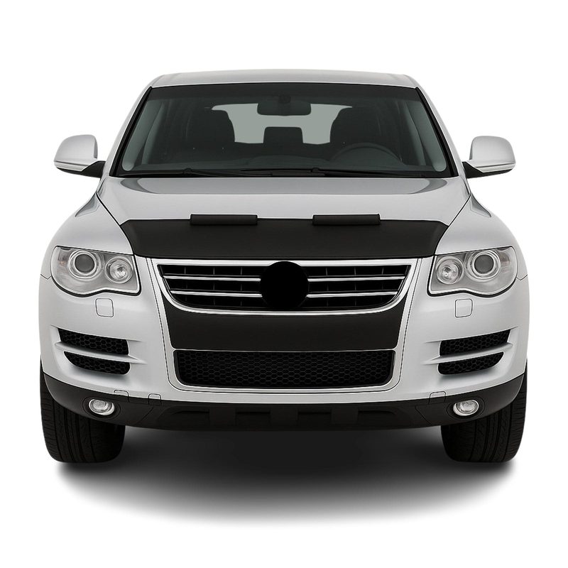 2004-2010 VW Touareg Car Bonnet Mask Hood Bra Black 1 Pc