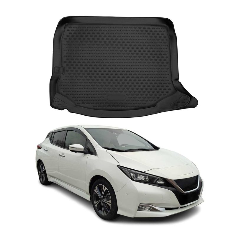 2018-2025 Nissan Leaf Cargo Liner Trunk Mat All Weather Black