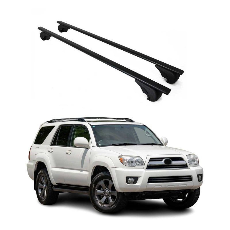 2006-2009 Toyota 4Runner Roof Rack Cross Bars Black