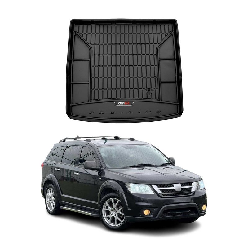 2011-2015 Dodge Journey Premium Cargo Liner Trunk Mat All Weather Heavy Duty 7 Seats