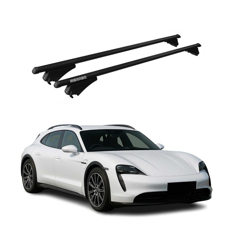 2021-2026 Porsche Taycan Cross Turismo Roof Rack Cross Bars Black