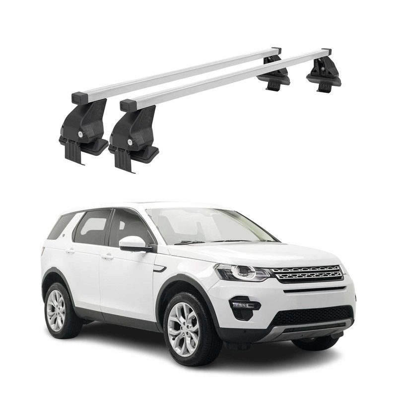 2015-2019 Land Rover Discovery Sport Roof Rack Cross Bars Silver