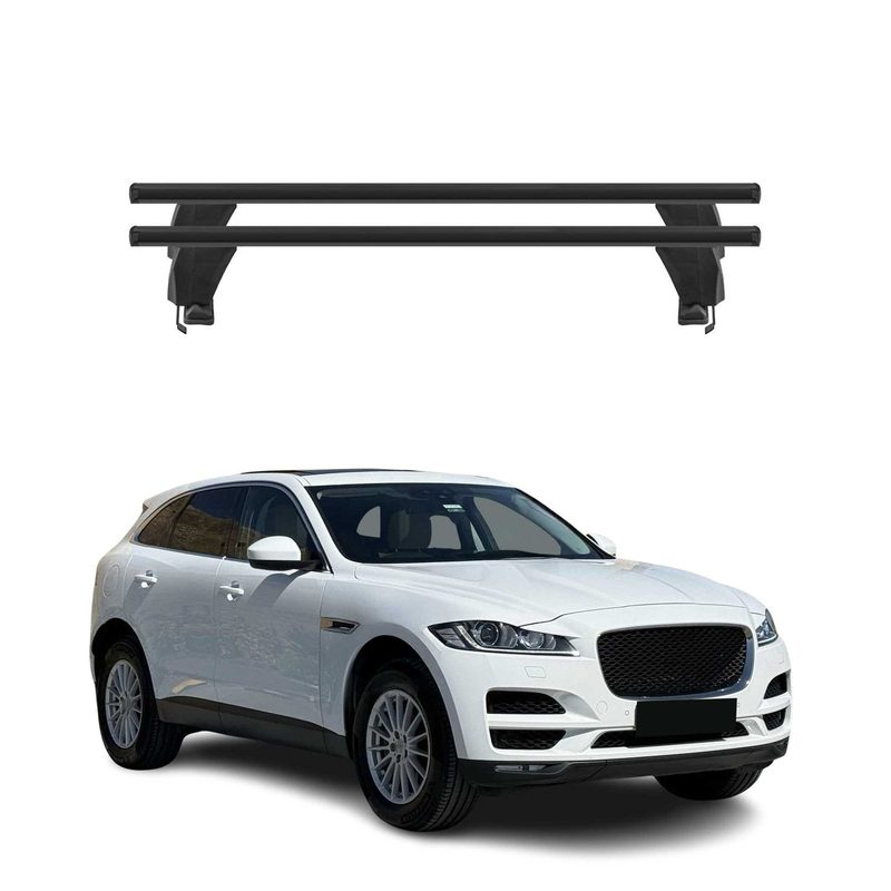 2017-2026 Jaguar F-Pace Roof Rack Cross Bars Black