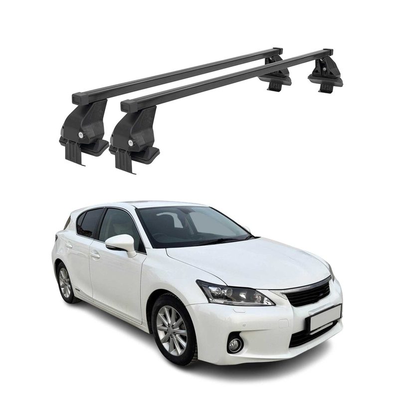 2011-2017 Lexus CT 200h Roof Rack Cross Bars Black