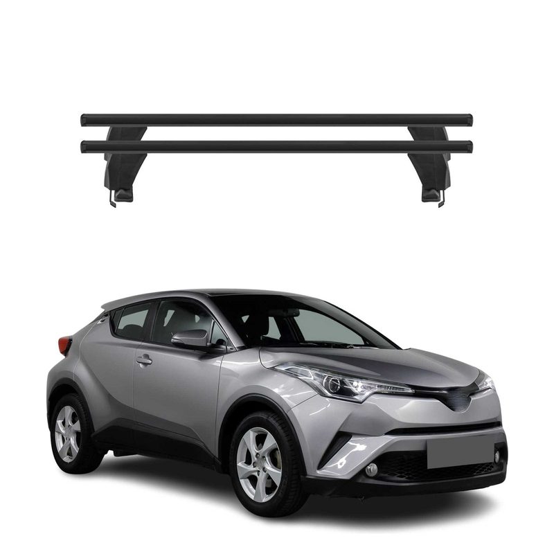 2018-2022 Toyota C-Hr Roof Rack Cross Bars Black