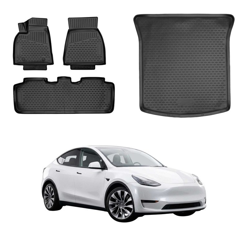 OMAC Floor Mats & Cargo Liners for Tesla Model Y 2020-2026