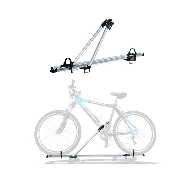 Pro Bike Carrier Roof Mount Aluminum Bicycle Rack Cycling Holder Car Truck SUV