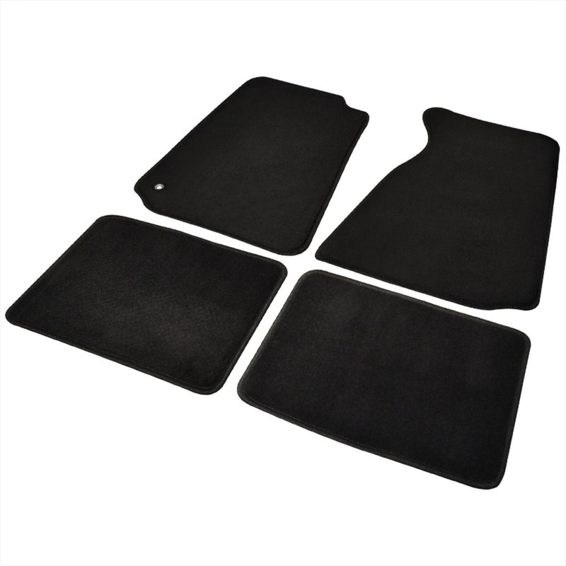 1994-2004 Ford Mustang Black Carpet Floor Mats Liner 4Pcs
