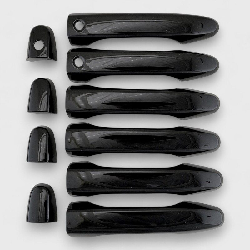 2014-2016 Honda CR-V Door Handle Cover Gloss Black 8Pcs ABS Plastic