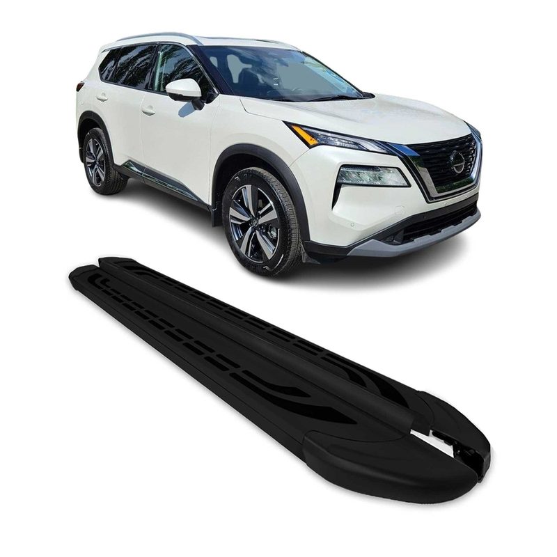 2021-2026 Nissan Rogue Nerf Bar Side Step Running Boards Alu 2x