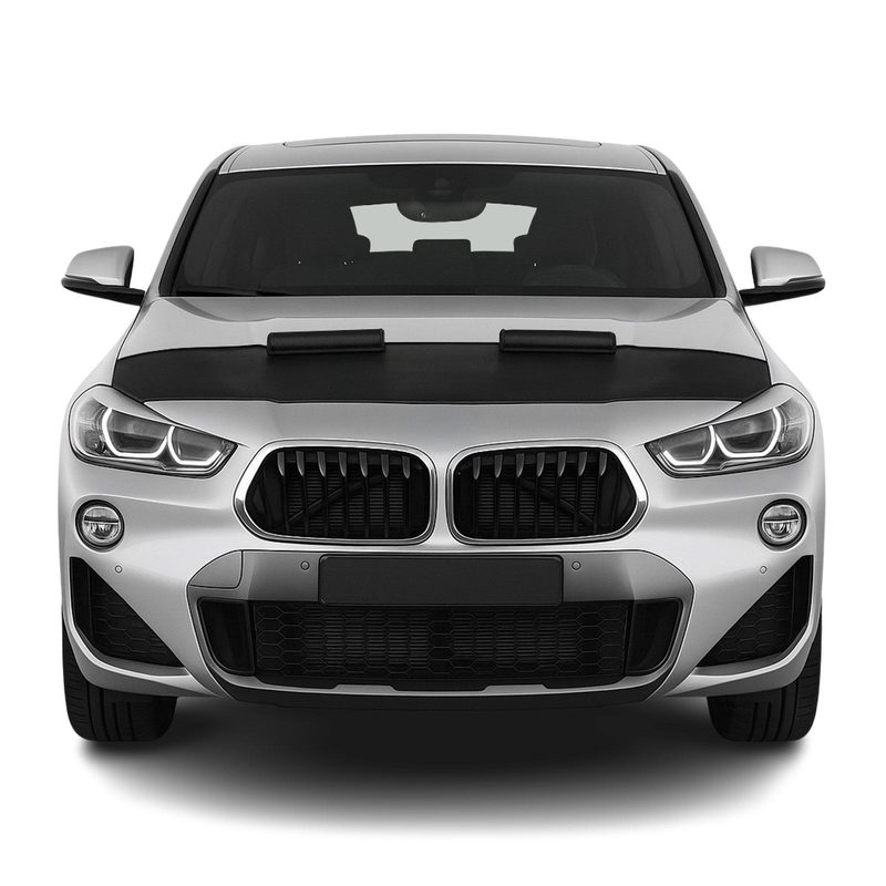 2018-2023 BMW X2 F39 Car Bonnet Mask Hood Bra Half Black