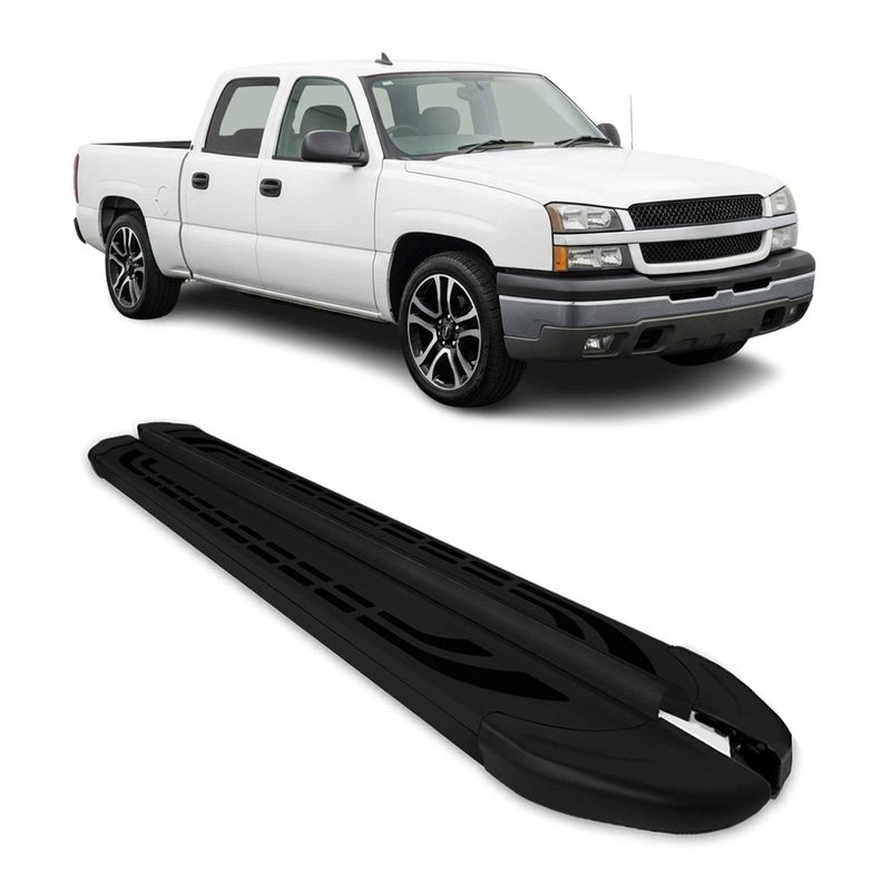 2001-2019 Chevrolet Silverado / GMC Sierra Nerf Bar Side Step Running Boards Alu