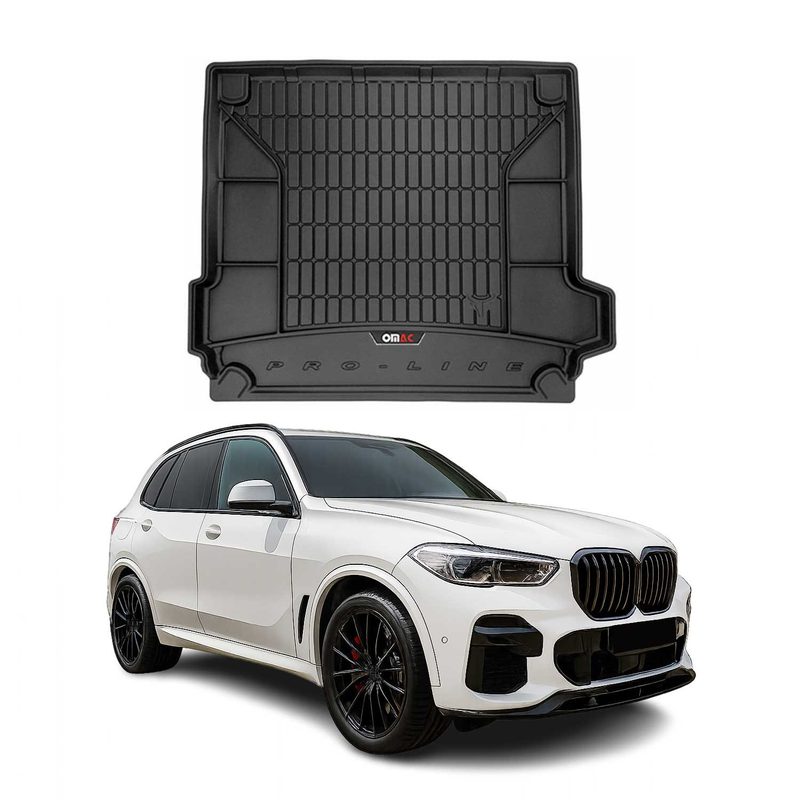 2019-2026 BMW X5 G05 Premium Cargo Liner Trunk Mat All Weather Heavy Duty Black