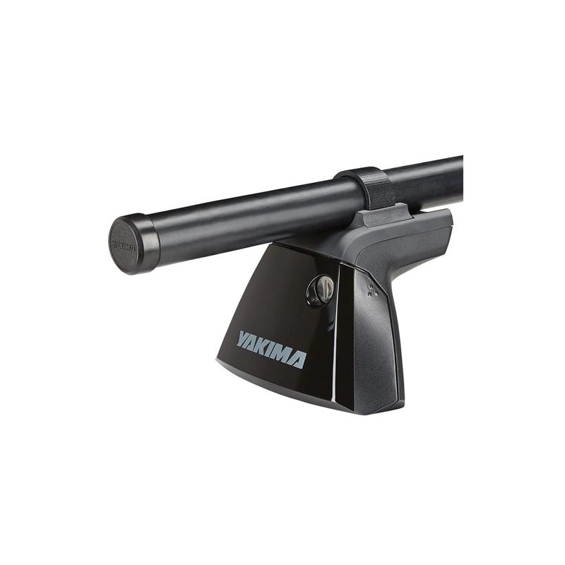 Yakima Baseline Towers w/ 2 58" RoundBar Black Bars 8000162&YAK-8006122&YAK-8006122&YAK-8003536&YAK-8000409