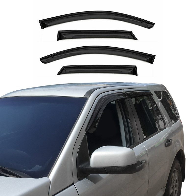 2008-2010 Saturn Vue 2gen. Window Visor Vent Rain Deflector 4Pcs Smoke