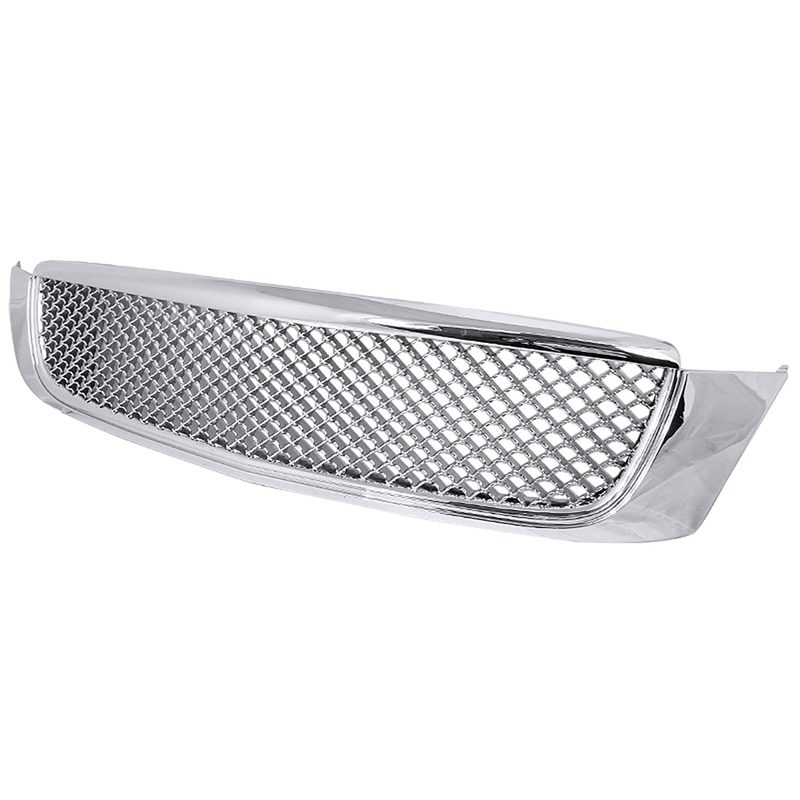 2000-2005 Cadillac Deville Matte Chrome ABS Mesh Grille