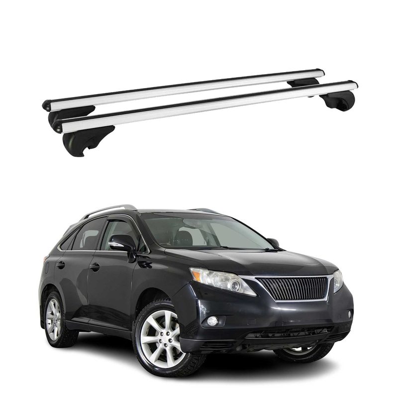 2013-2015 Lexus RX350 Roof Rack Cross Bars Silver