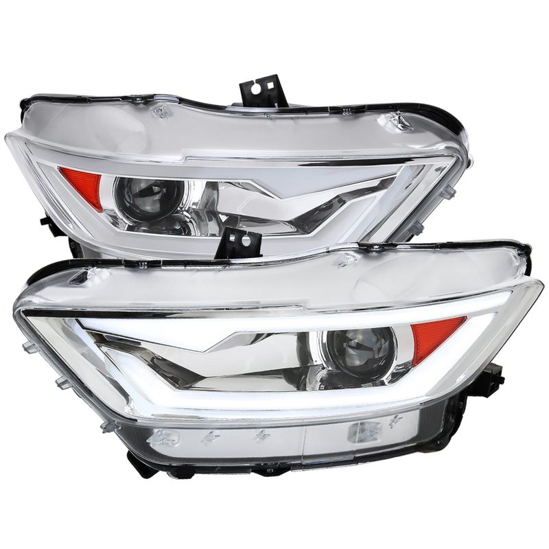 2015-2017 Ford Mustang / 18-2020 Mustang Shelby LED Bar Xenon HID Headlights