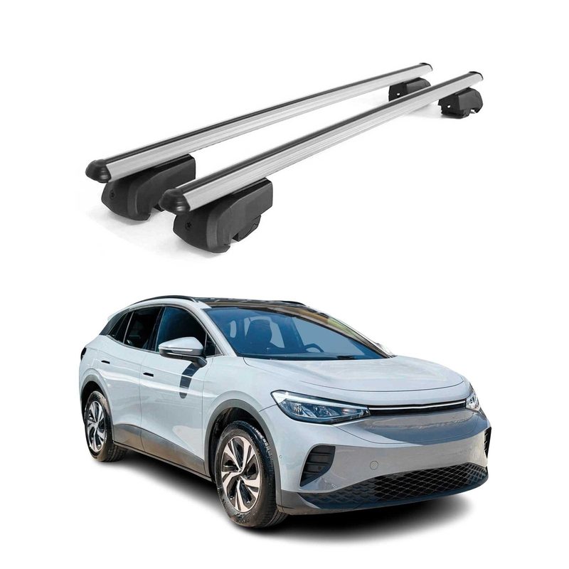2021-2024 VW ID.4 Roof Rack Cross Bars Silver