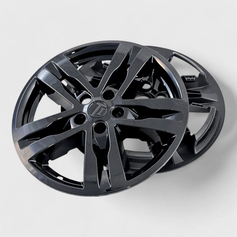 2020-2024 Ford Explorer Wheel Cover Hubcaps Set Gloss Black 8Pcs PP