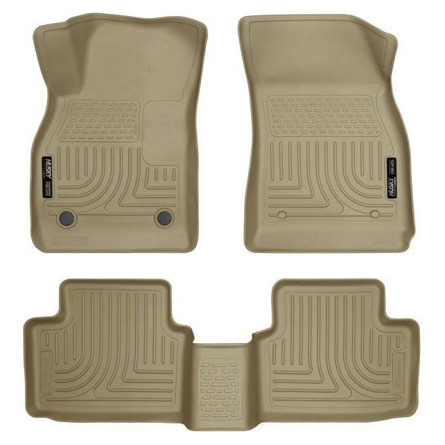 Tapetes Huskys Weatherbeater 1ra y 2da Fila para Malibu 13-16