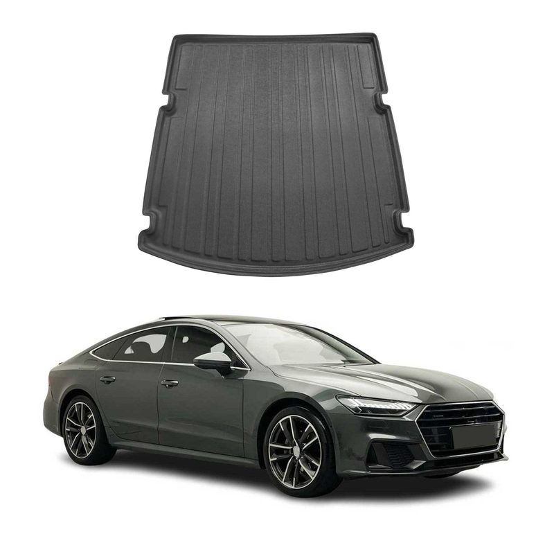 2019-2026 Audi A7 S7 RS7 Sportback (C8 TYP 4K8) Cargo Liner Trunk Mat All Weather Black