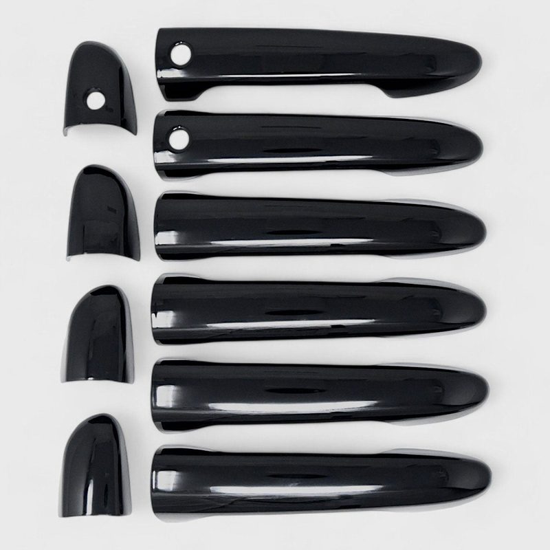2016-2023 Mazda CX-9 Door Handle Cover Gloss Black 10Pcs ABS Plastic
