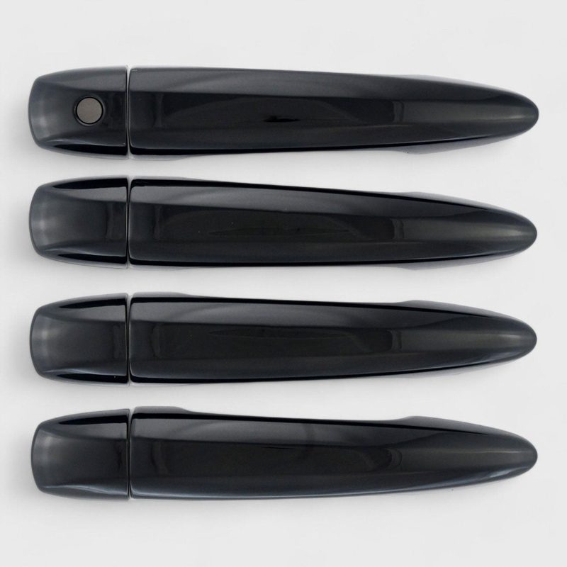 2020-2025 Nissan Sentra Door Handle Cover Gloss Black 8Pcs ABS Plastic