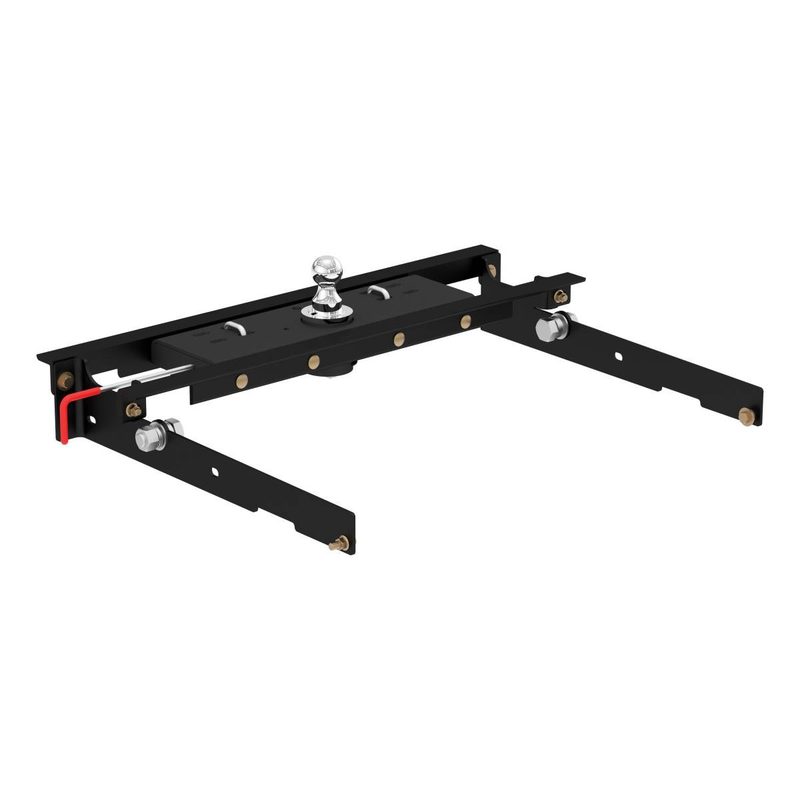 Double Lock Gooseneck Hitch Kit with Installation Brackets
