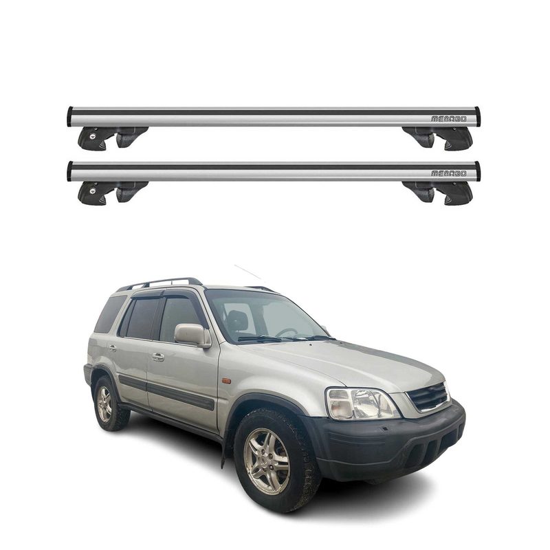 1997-2001 Honda CR-V Roof Rack Cross Bars Silver