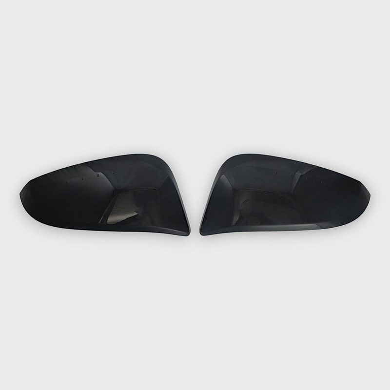 2014-2024 Toyota 4Runner Mirror Cover Caps Gloss Black 2Pcs ABS Plastic