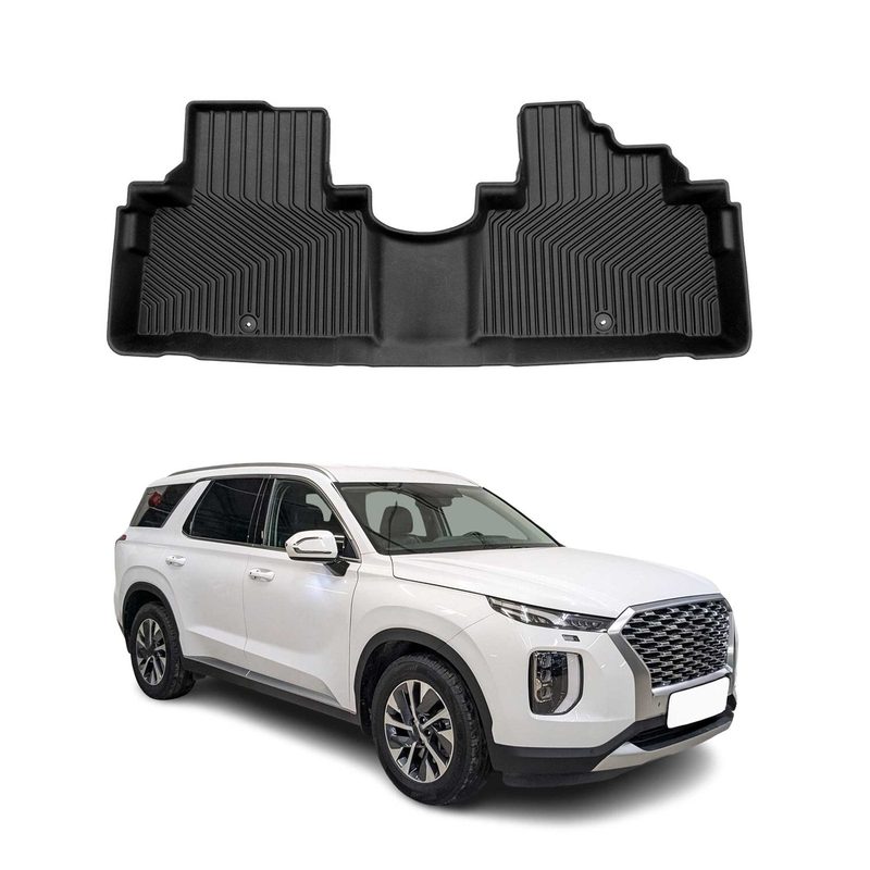 2020-2025 Hyundai Palisade Premium Floor Mats Liners Second Row Rear