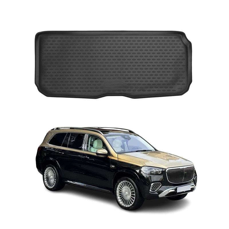 2020-2026 Mercedes GLS Class X167 Cargo Liner Trunk Mat All Weather 7 Seats Black