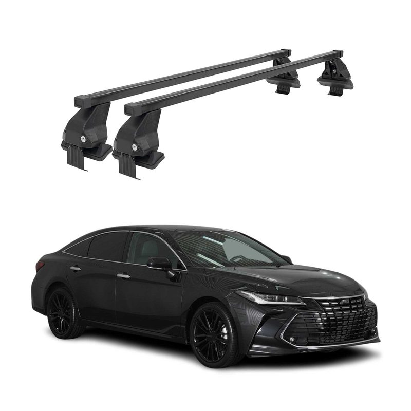 2019-2022 Toyota Avalon Roof Rack Cross Bars Black